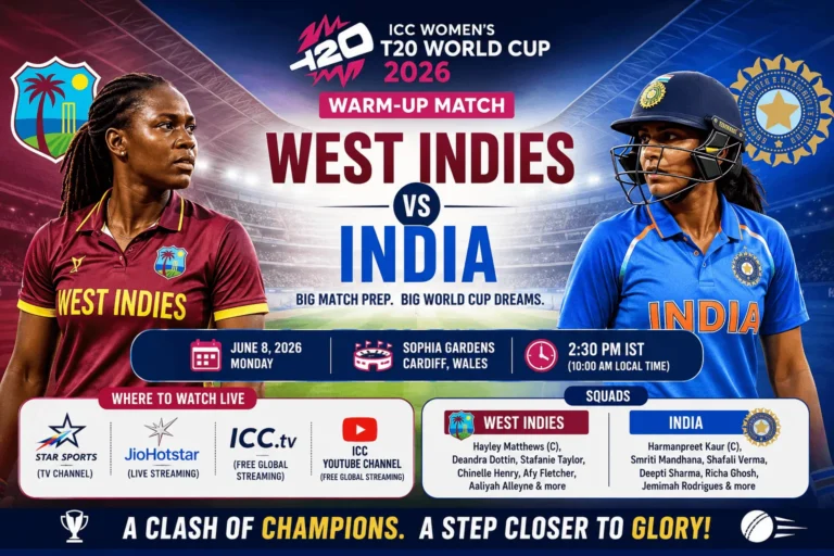West Indies vs India