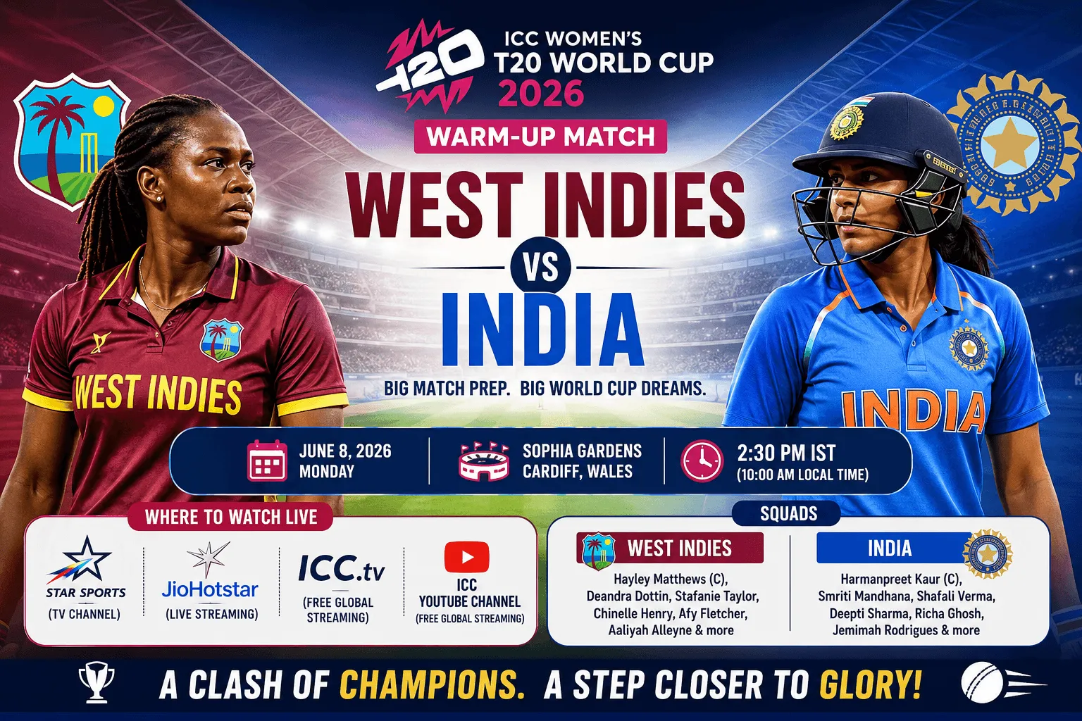 West Indies vs India